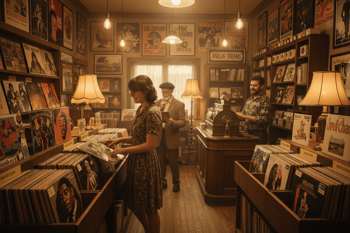 The Vinyl Revival: Why We're All Craving Something Real - GeloGroove