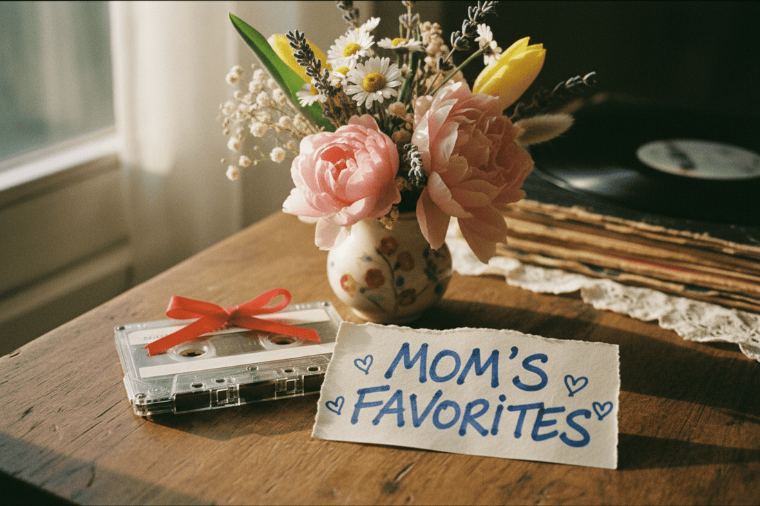 Retro music tee gift for mum — GeloGroove analog culture apparel