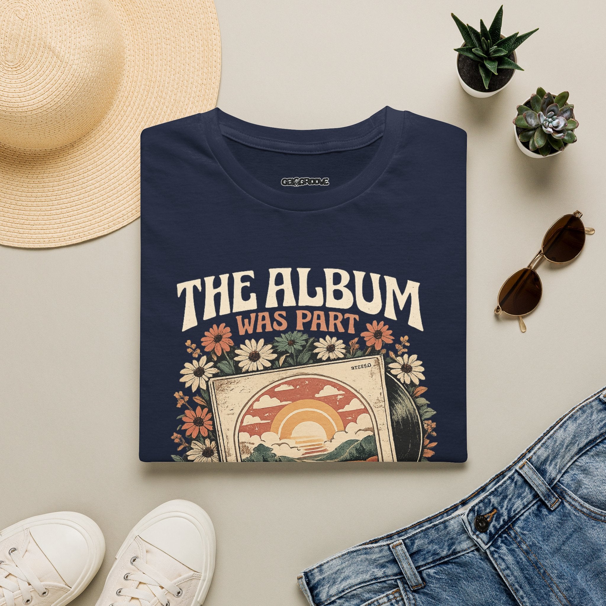 Part Of The Experience T-Shirt - Navy - T-Shirt