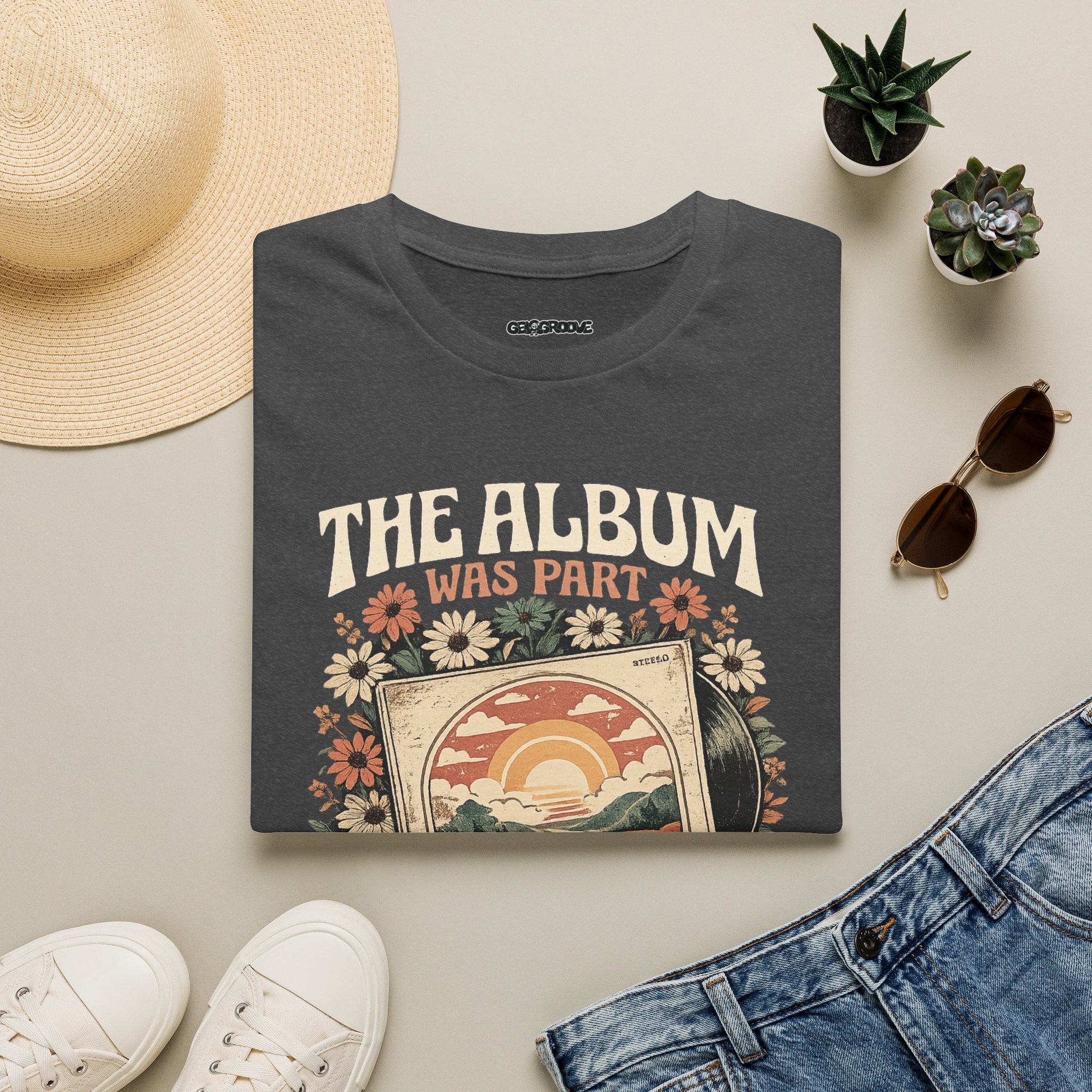 Part Of The Experience T-Shirt - Dark Heather - T-Shirt