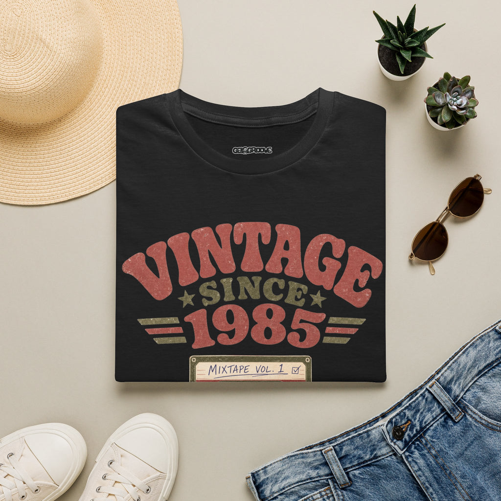Vintage Since 1985 T-Shirt - Black - T-Shirt