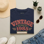 Vintage Since 1985 T-Shirt - Navy - T-Shirt
