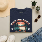 Vintage Audio T-Shirt - Navy - T-Shirt