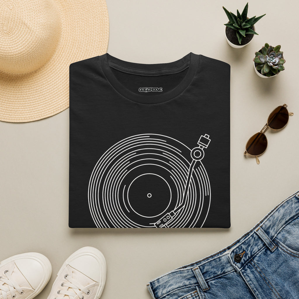 Line Art Turntable T-Shirt