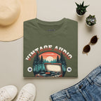 Vintage Audio T-Shirt - Military Green - T-Shirt