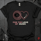 Vinyl Love T-Shirt - Black - T-Shirt