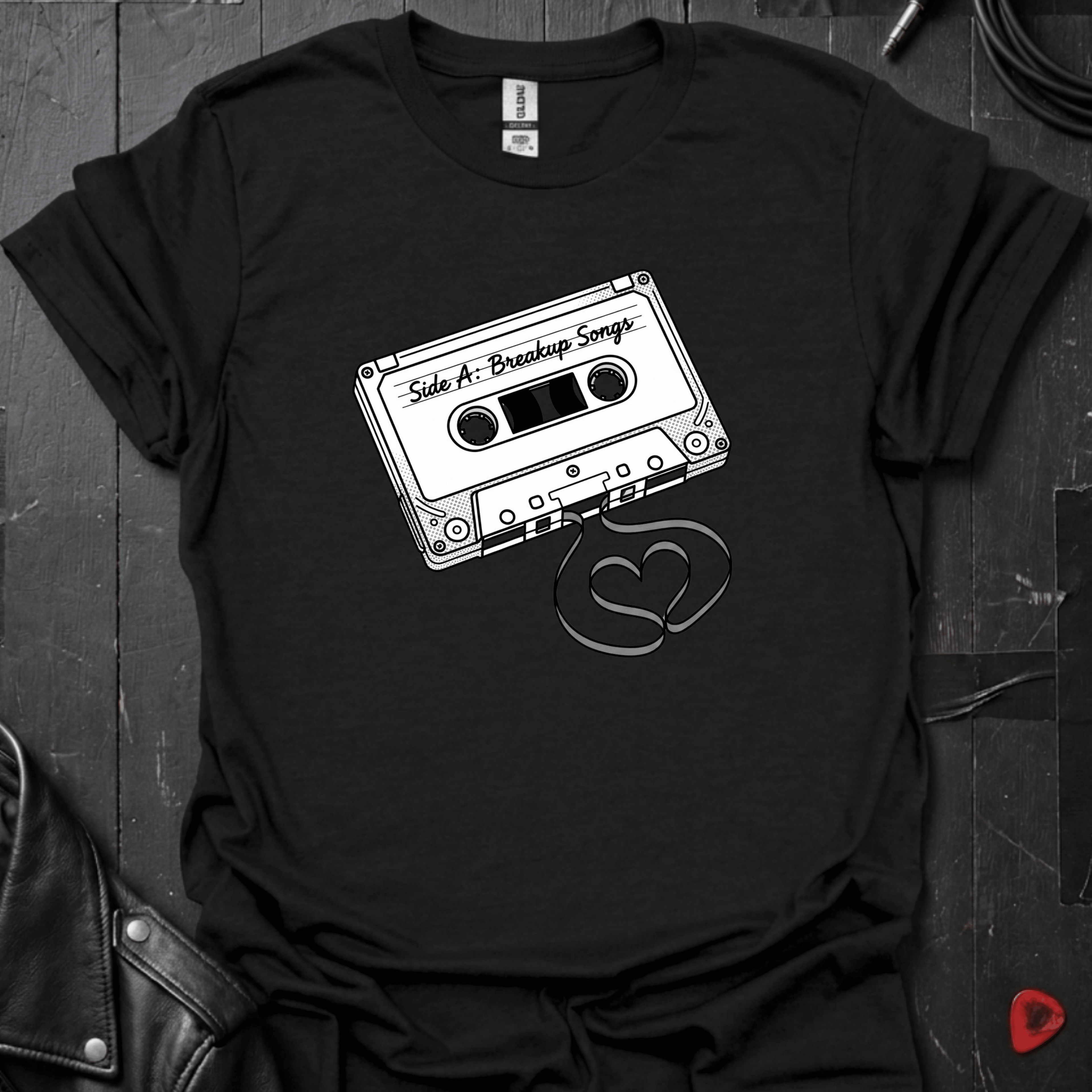 Breakup Songs T-Shirt - Black - T-Shirt