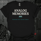Analog Memories T-Shirt - Black - T-Shirt