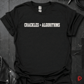 Crackles Over Algorithms T-Shirt - Black - T-Shirt