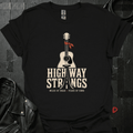 Highway Strings T-Shirt - Black - T-Shirt