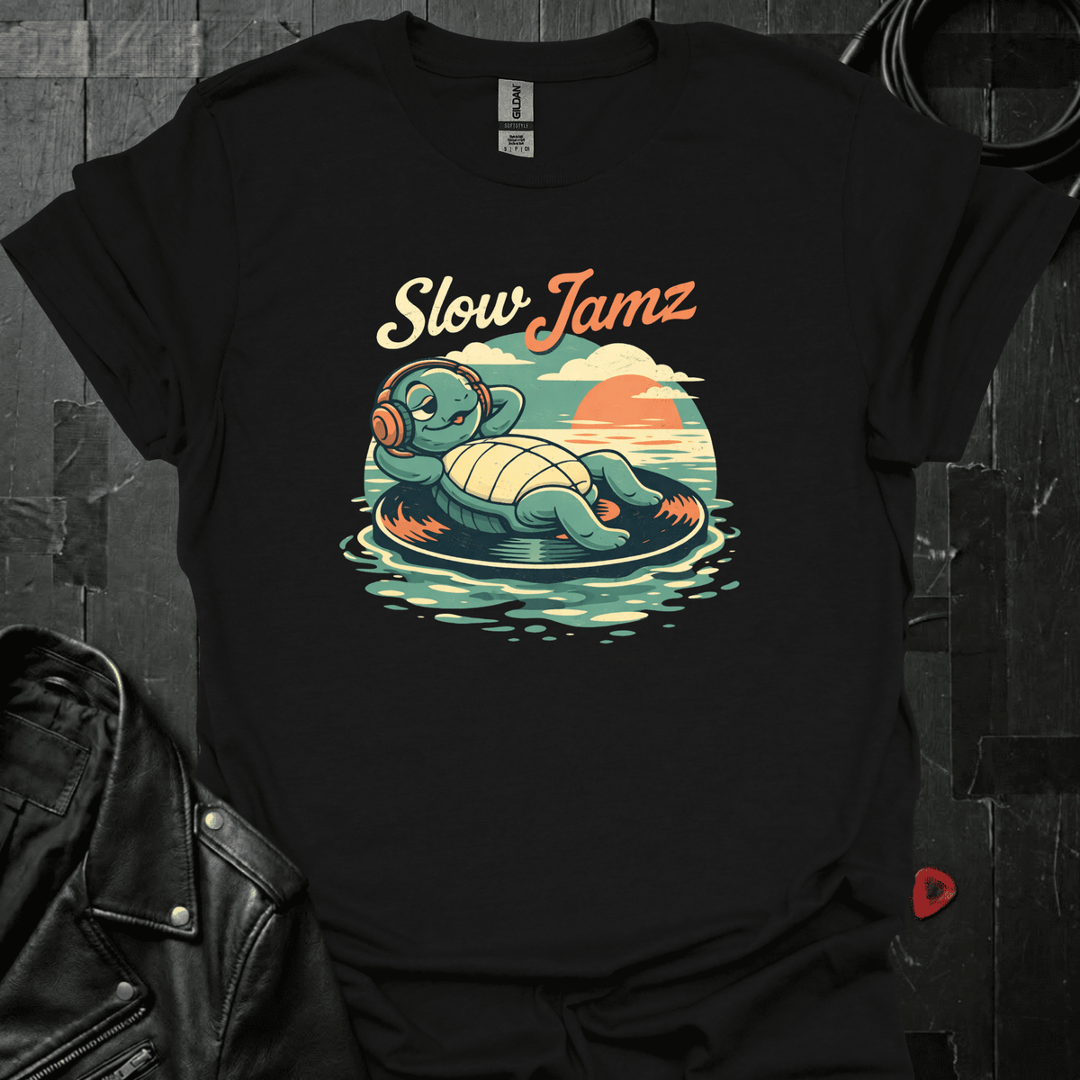 Slow Jamz T-Shirt - Black - T-Shirt