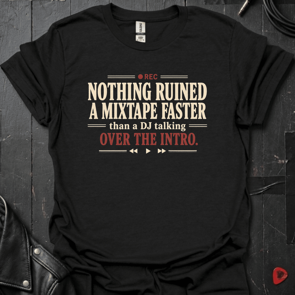 DJ Review T-Shirt - Black - T-Shirt