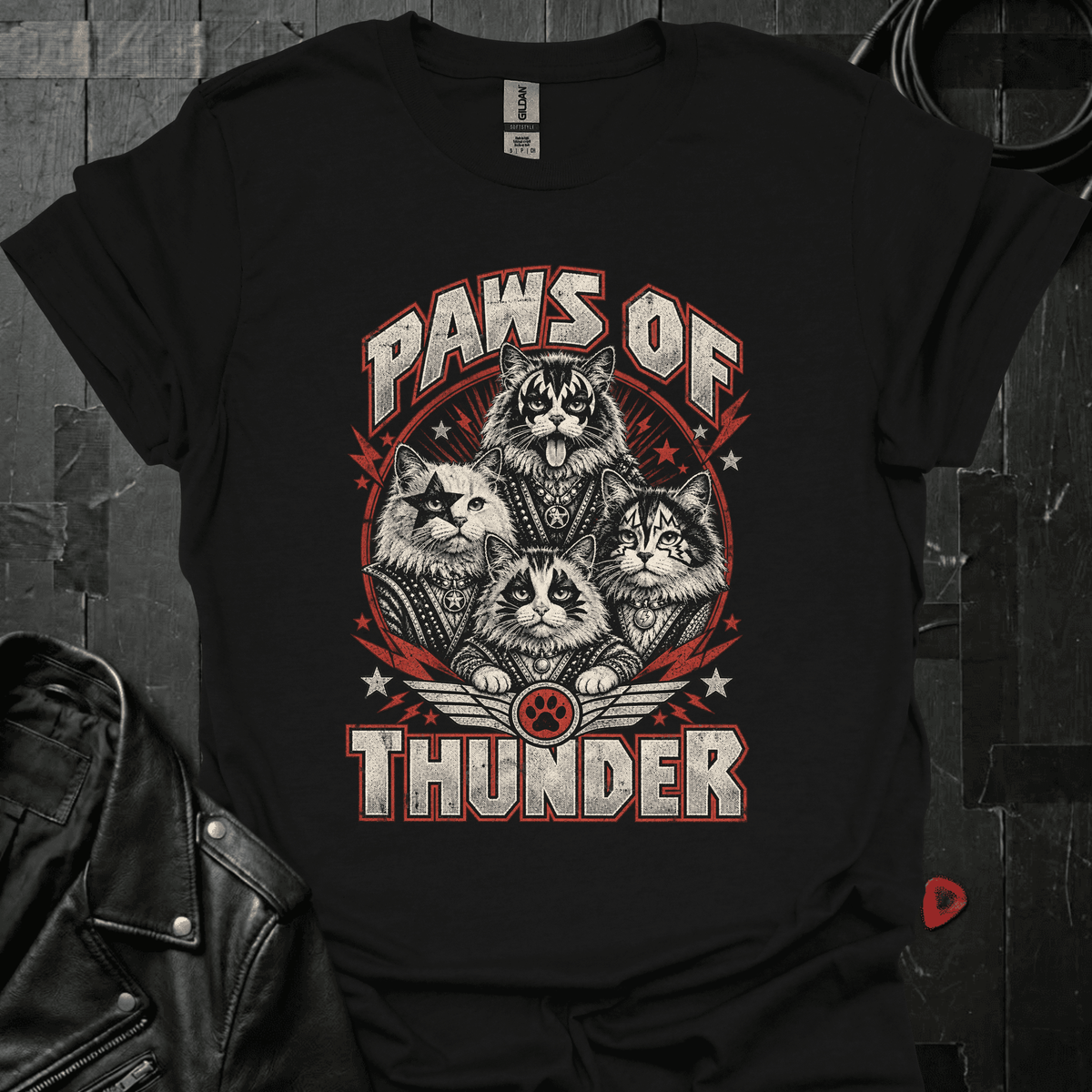 Paws Of Thunder T-Shirt - S - T-Shirt