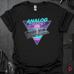 Retro Synthwave Keyboard T-Shirt - Black - T-Shirt