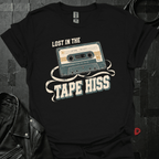 Lost In Tape Hiss T-Shirt - Black - T-Shirt