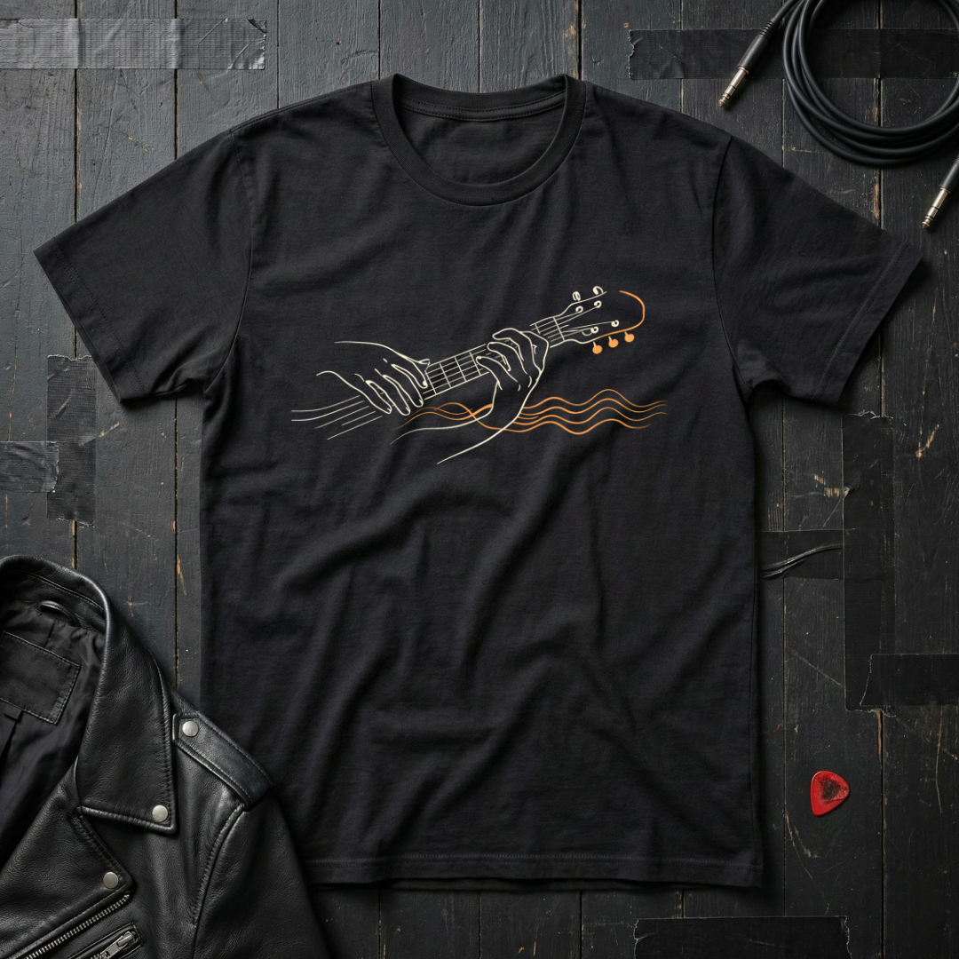 Hands Playing Guitar T-Shirt