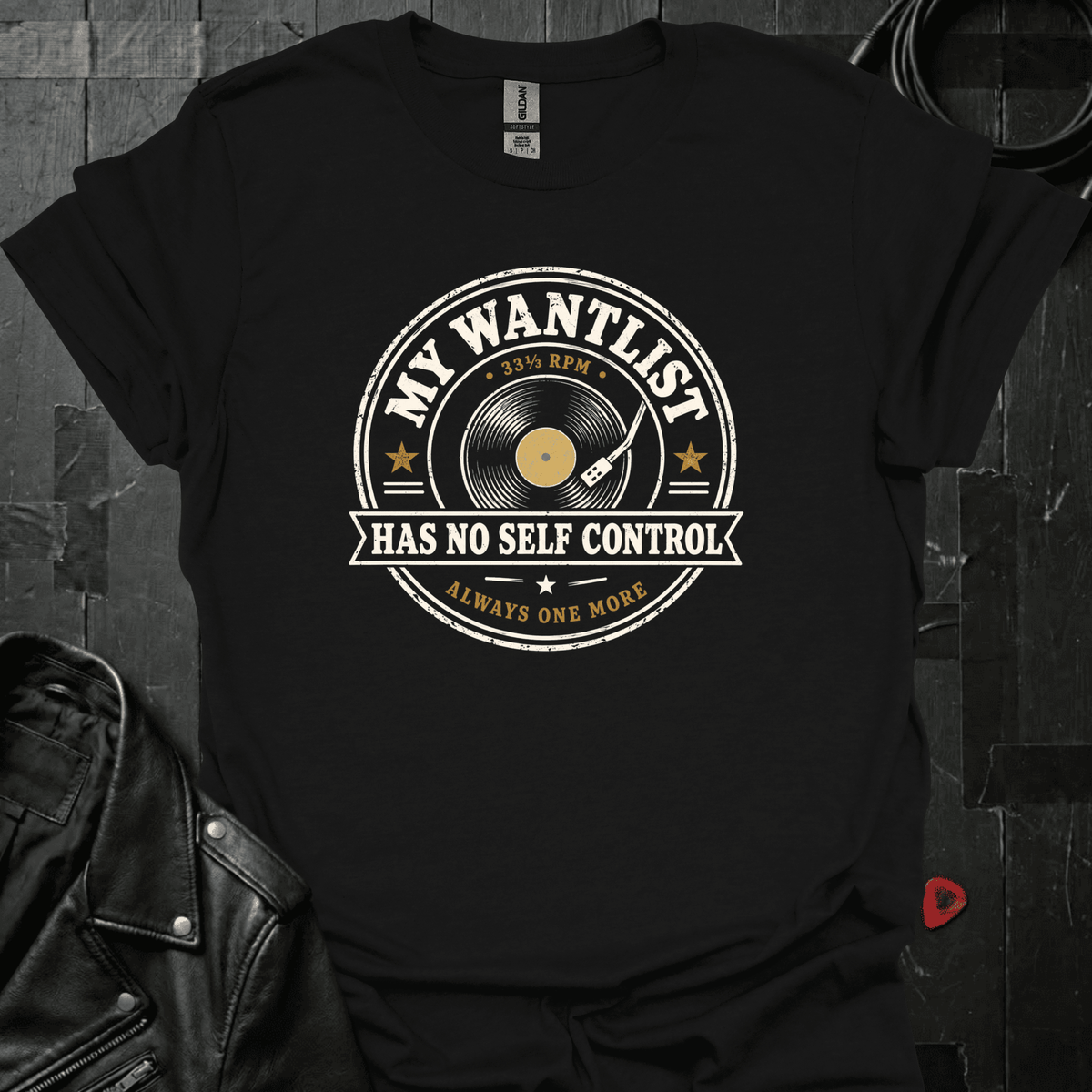 No Self Control T-Shirt - Black - T-Shirt