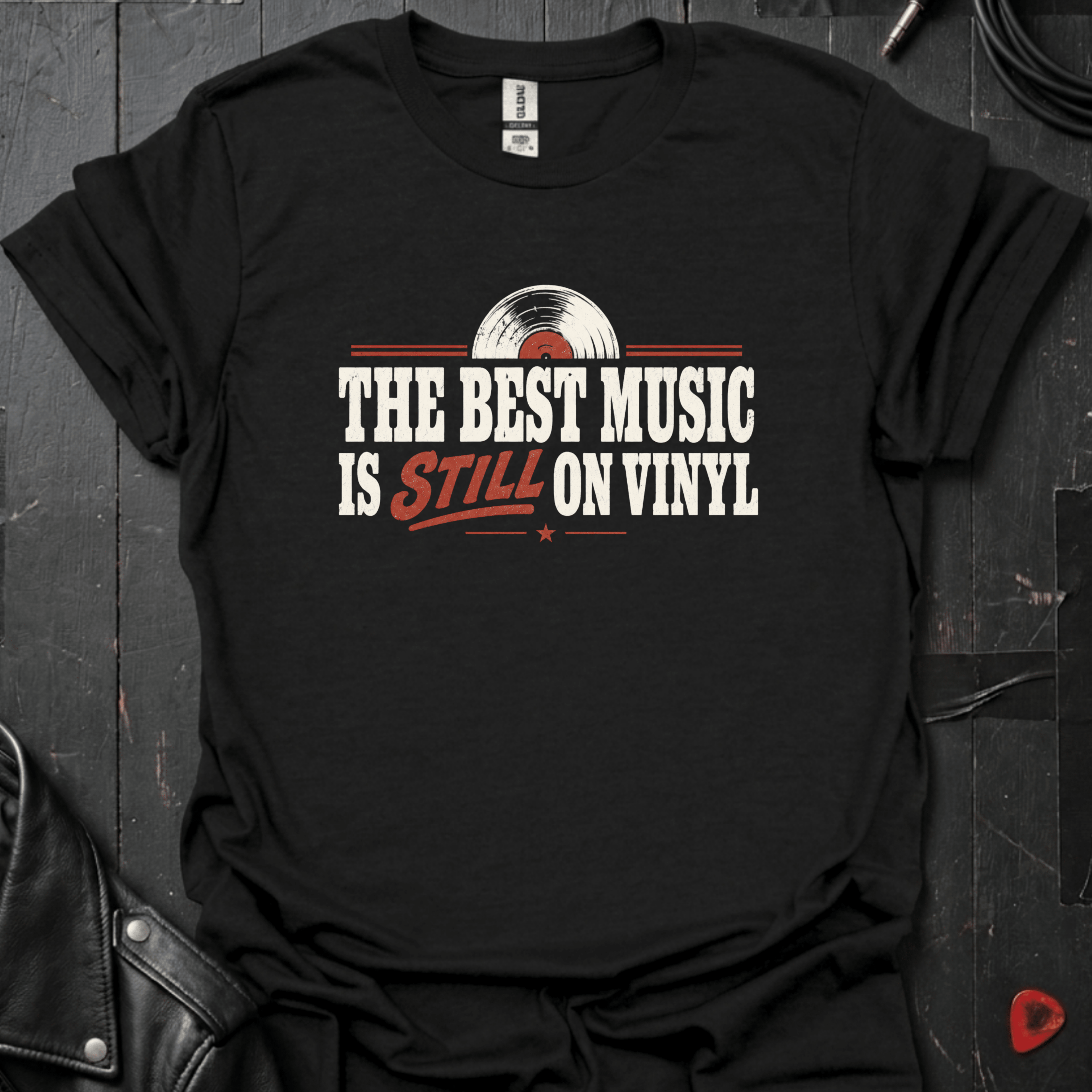 Best On Vinyl T-Shirt - Black - T-Shirt