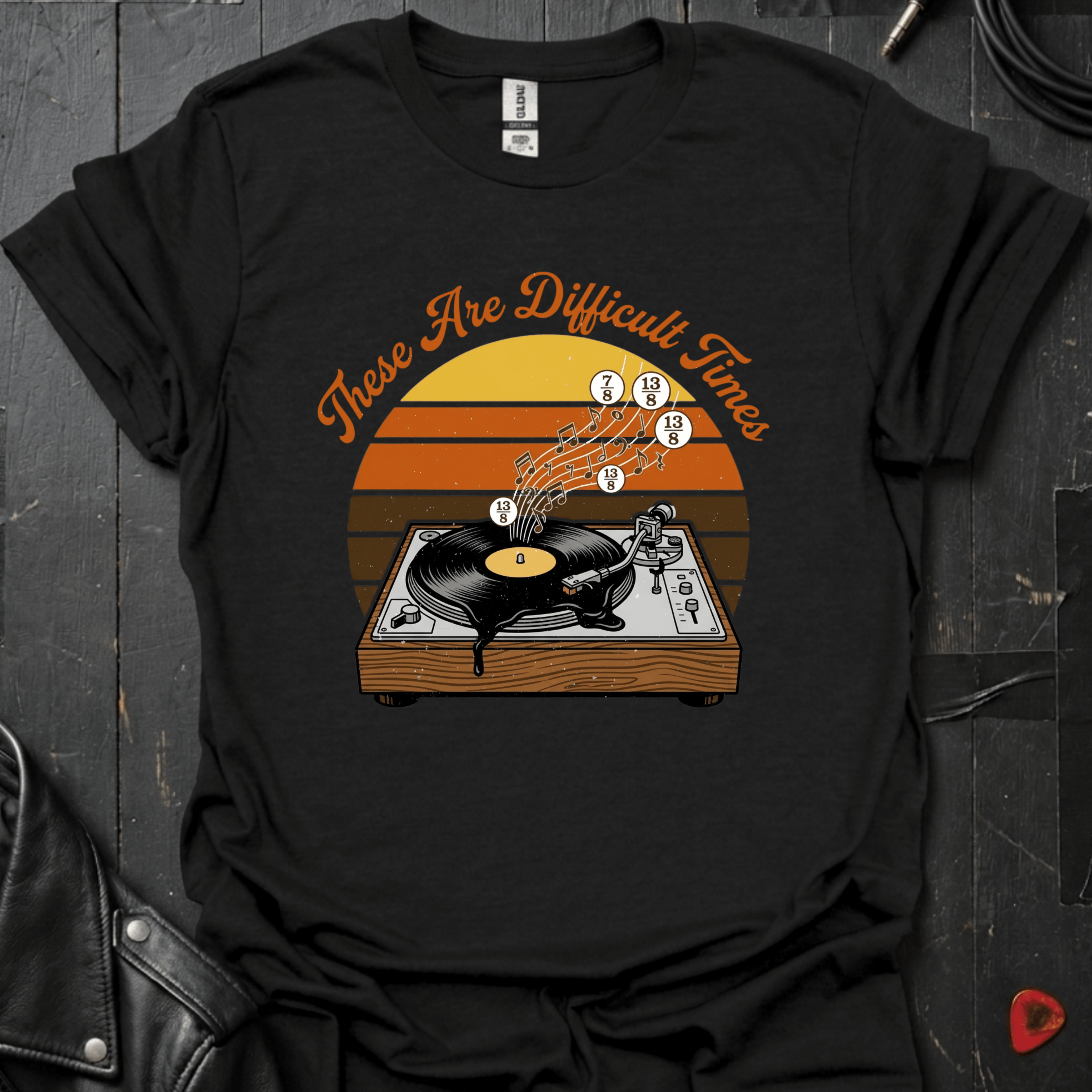 Difficult Times T-Shirt - Black - T-Shirt
