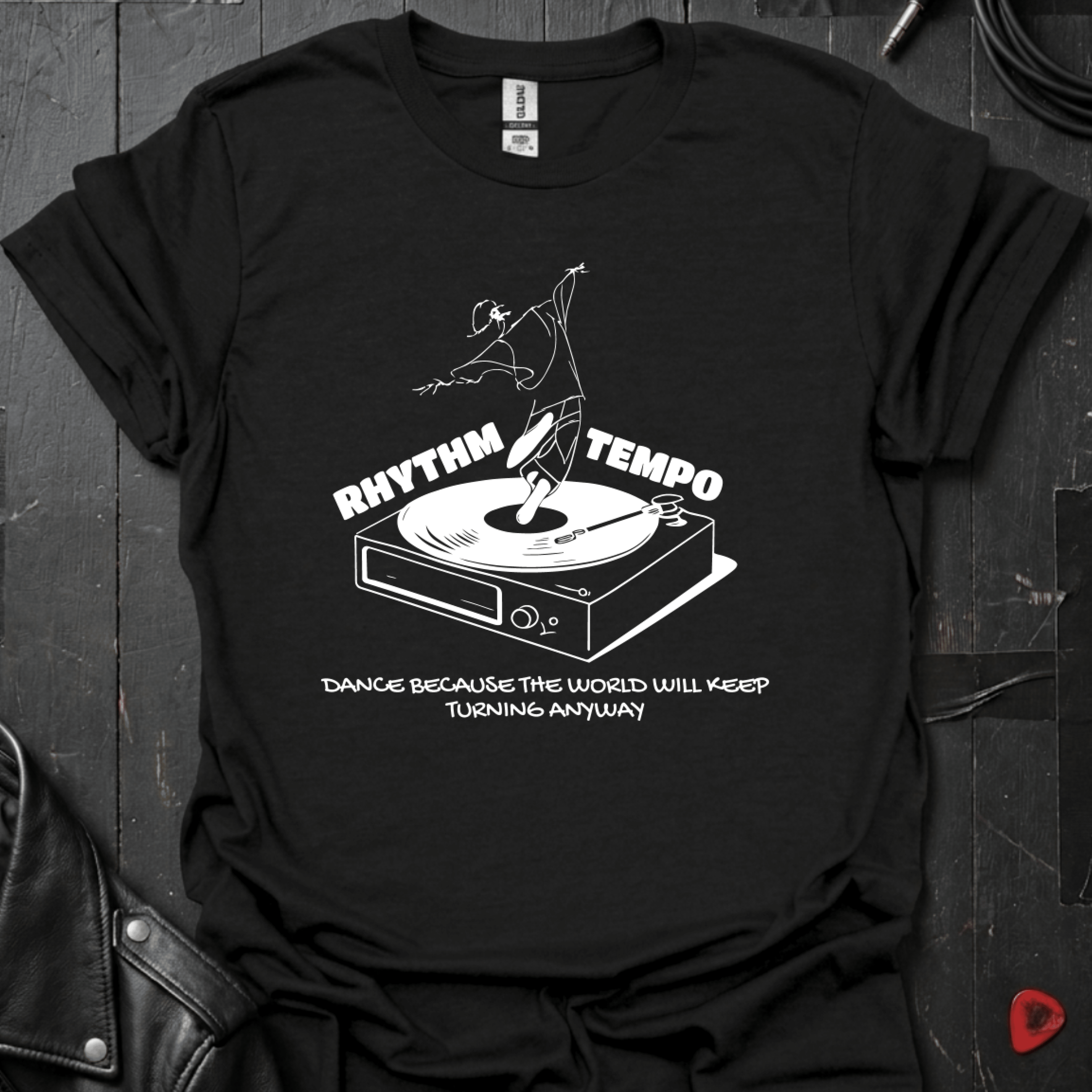 Rhythm & Tempo T-Shirt - Black - T-Shirt