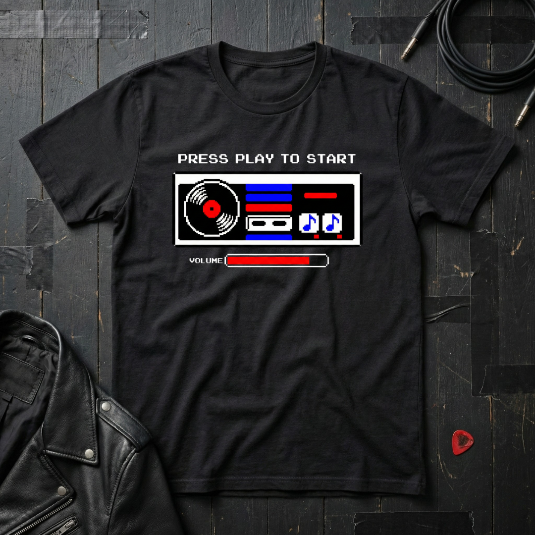 Press Play To Start T-Shirt