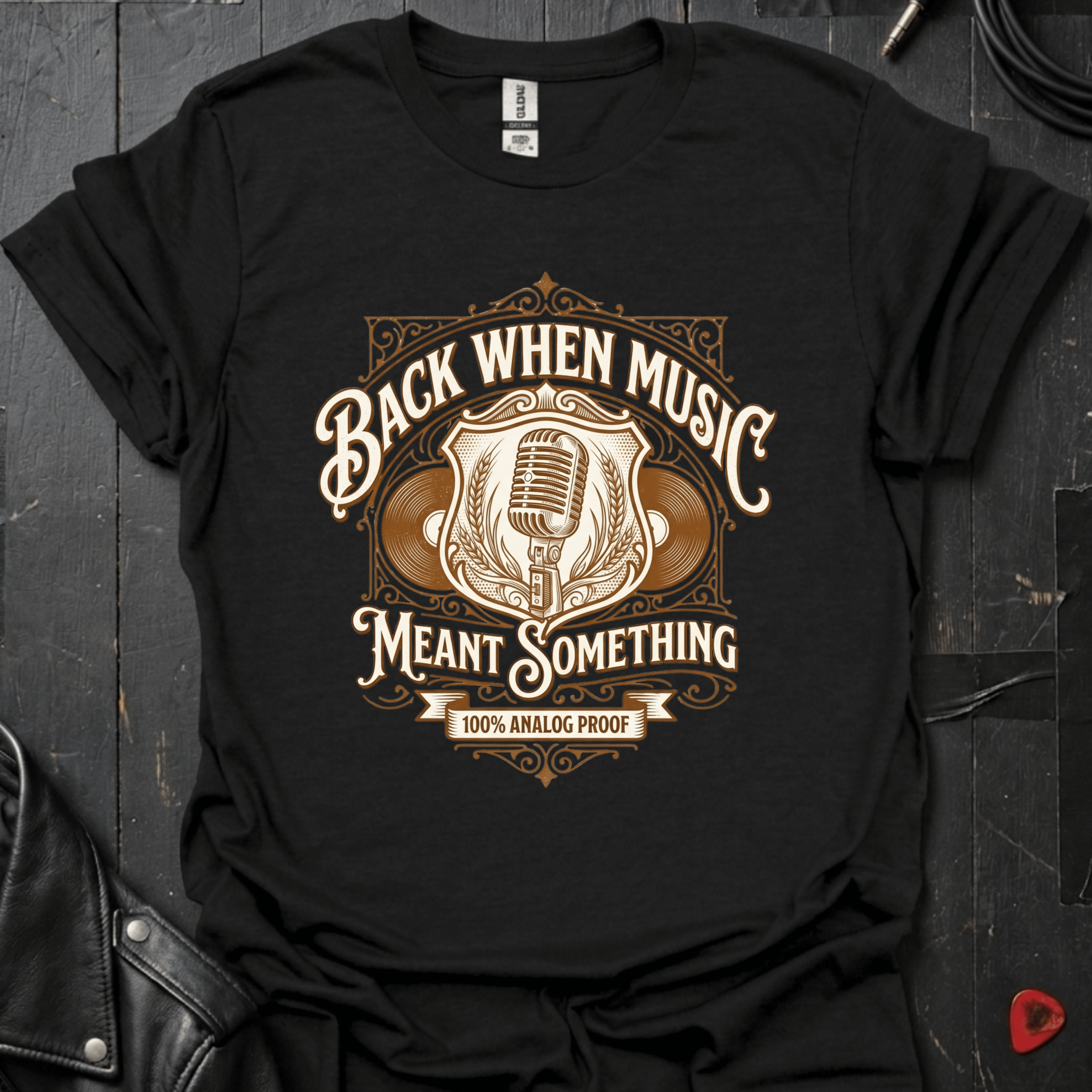 Music Meant Something T-Shirt - Black - T-Shirt