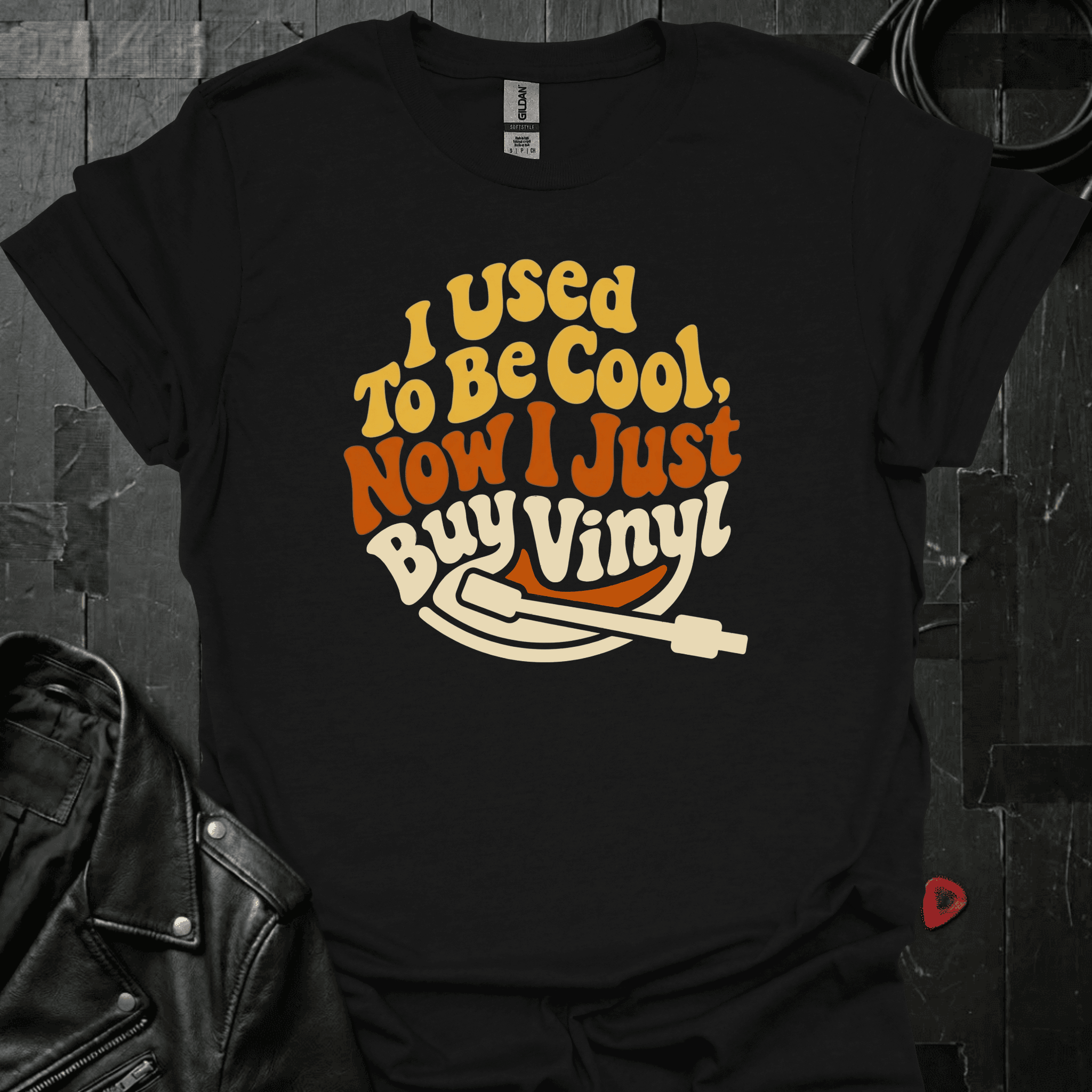 I Just Buy Vinyl T-Shirt - Black - T-Shirt
