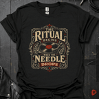 The Vinyl Ritual T-Shirt - Black - T-Shirt