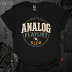 Record Playlist Club T-Shirt - Black - T-Shirt
