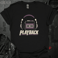 Playback T-Shirt - Black - T-Shirt