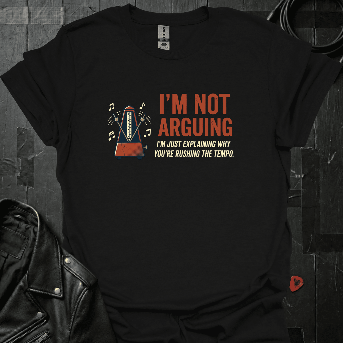 I'm Not Arguing T-Shirt - Black - T-Shirt