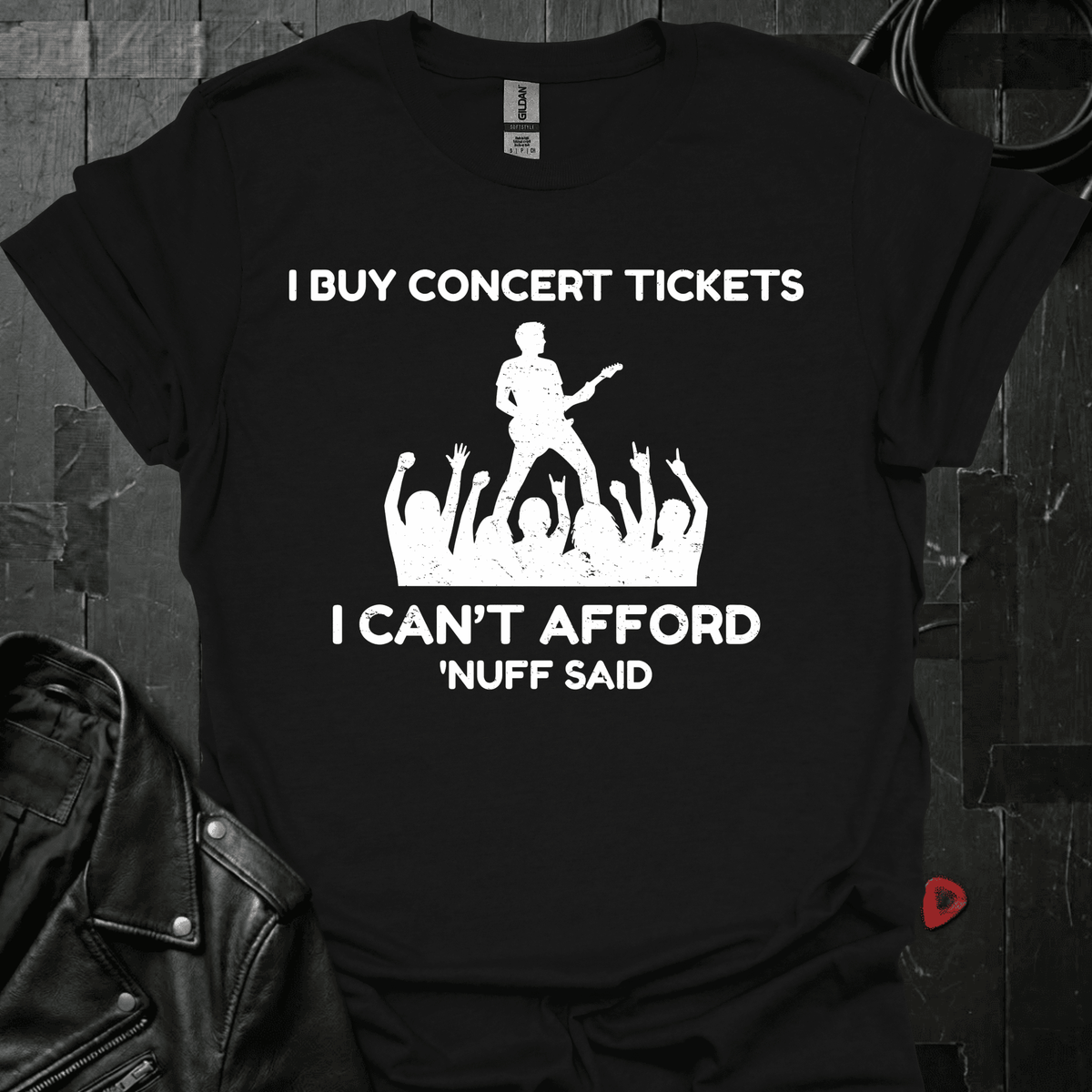 I Buy Concert Tickets T-Shirt - S - T-Shirt