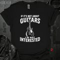 Guitars Only T-Shirt - Black - T-Shirt