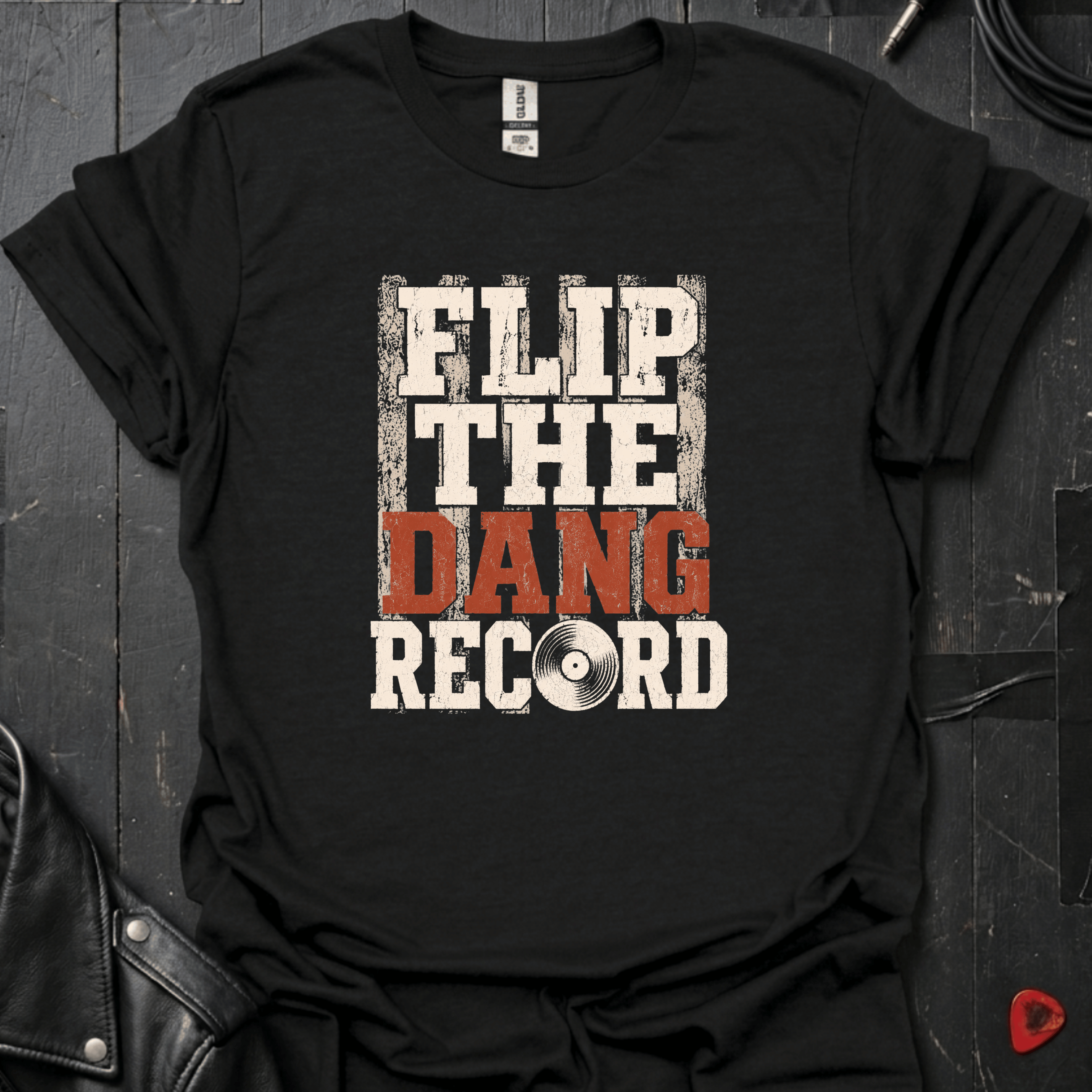 Flip The Dang Record T-Shirt