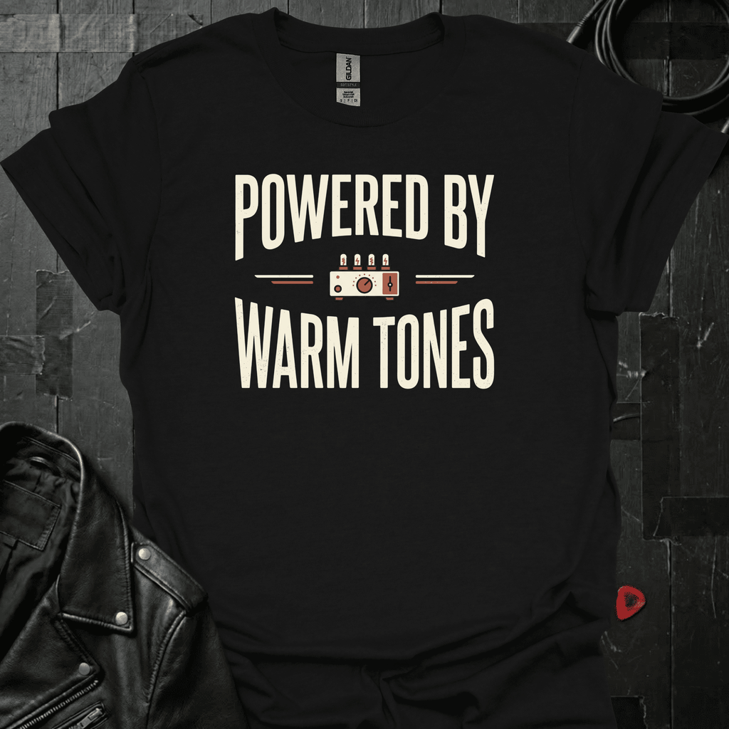 Powered By Warm Tones T-Shirt - Black - T-Shirt