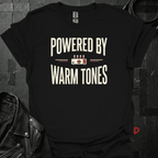 Powered By Warm Tones T-Shirt - Black - T-Shirt