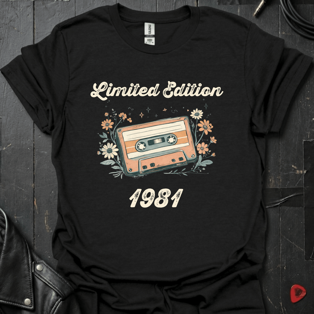 Limited Edition 1981 T-Shirt - Black - T-Shirt