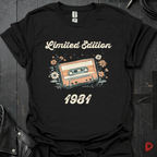 Limited Edition 1981 T-Shirt - Black - T-Shirt