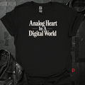 Analog Heart T-Shirt - Black - T-Shirt