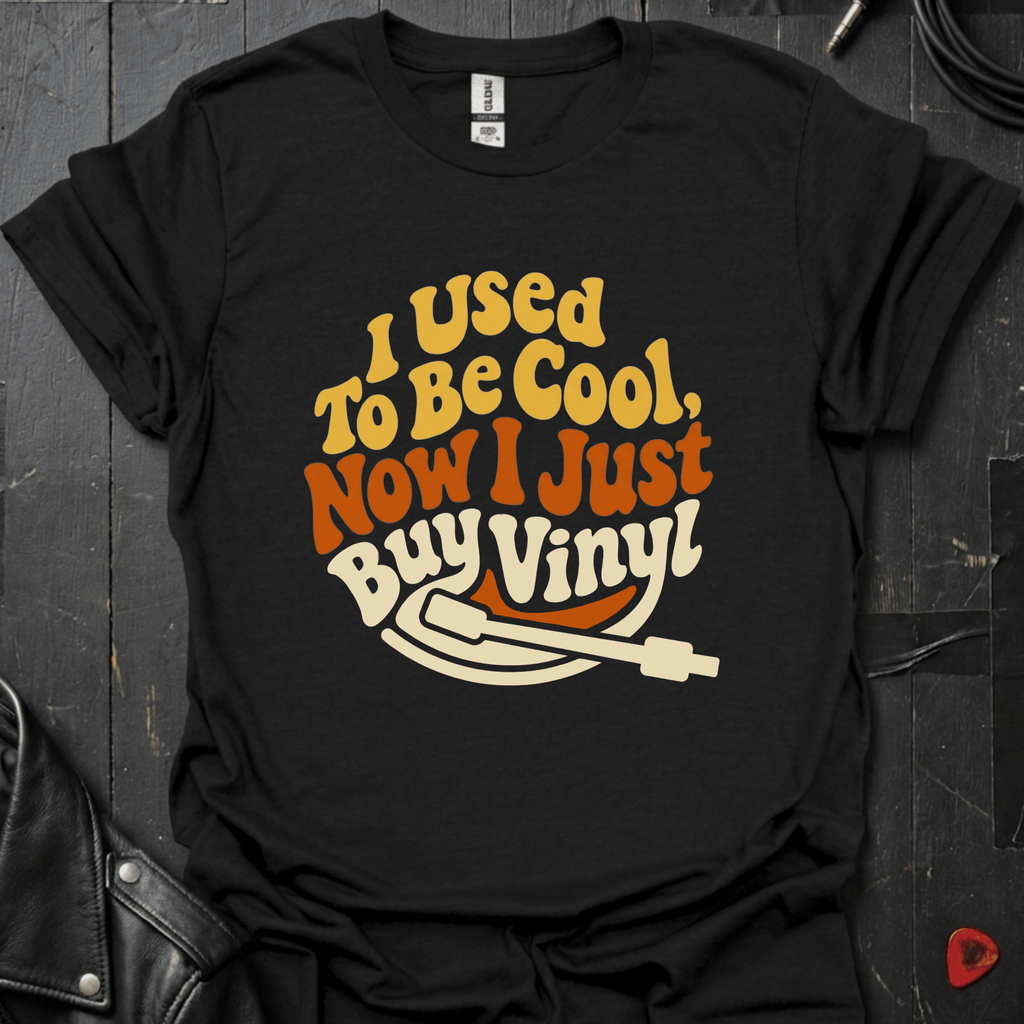 I Just Buy Vinyl T-Shirt - Black - T-Shirt
