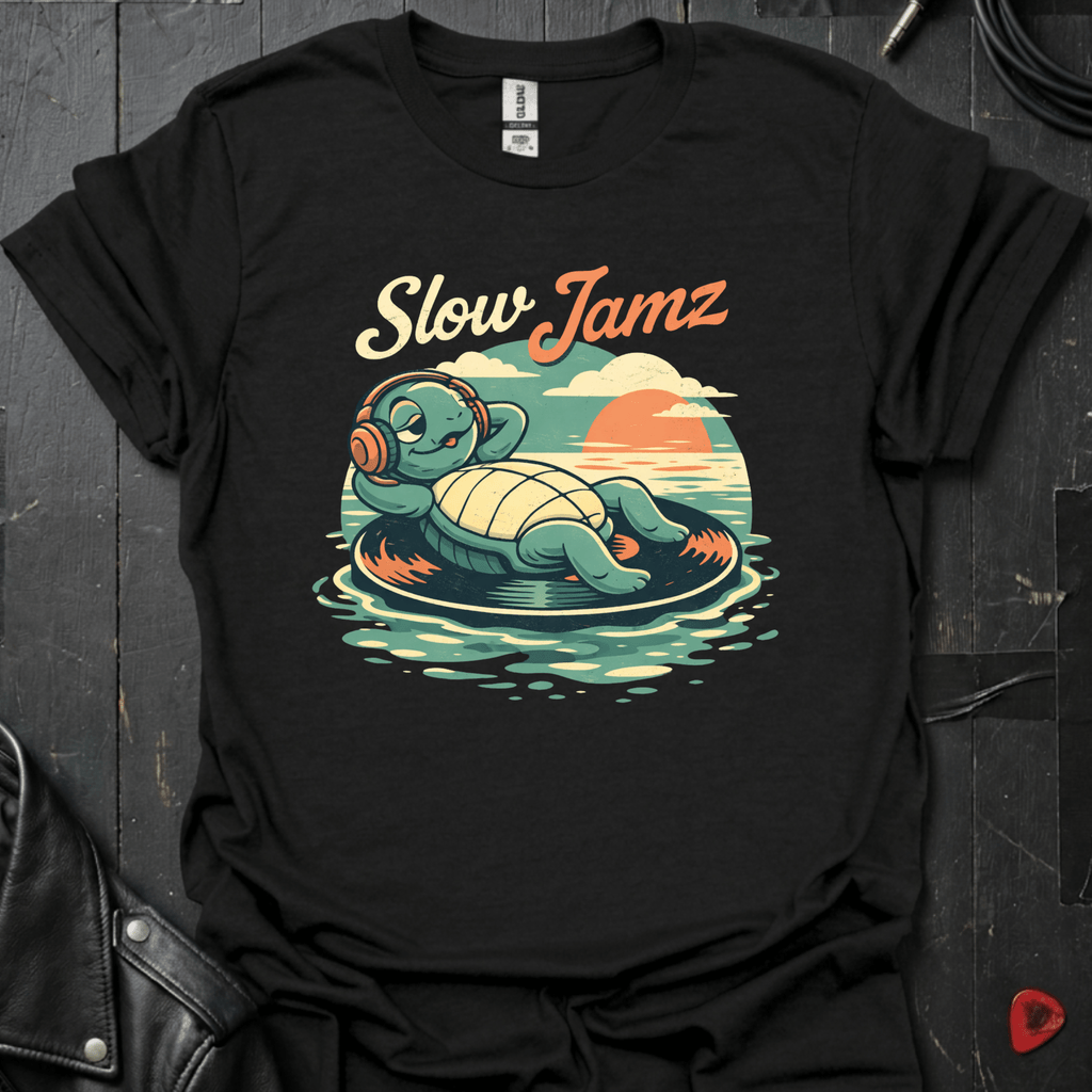 Slow Jamz T-Shirt - Black - T-Shirt