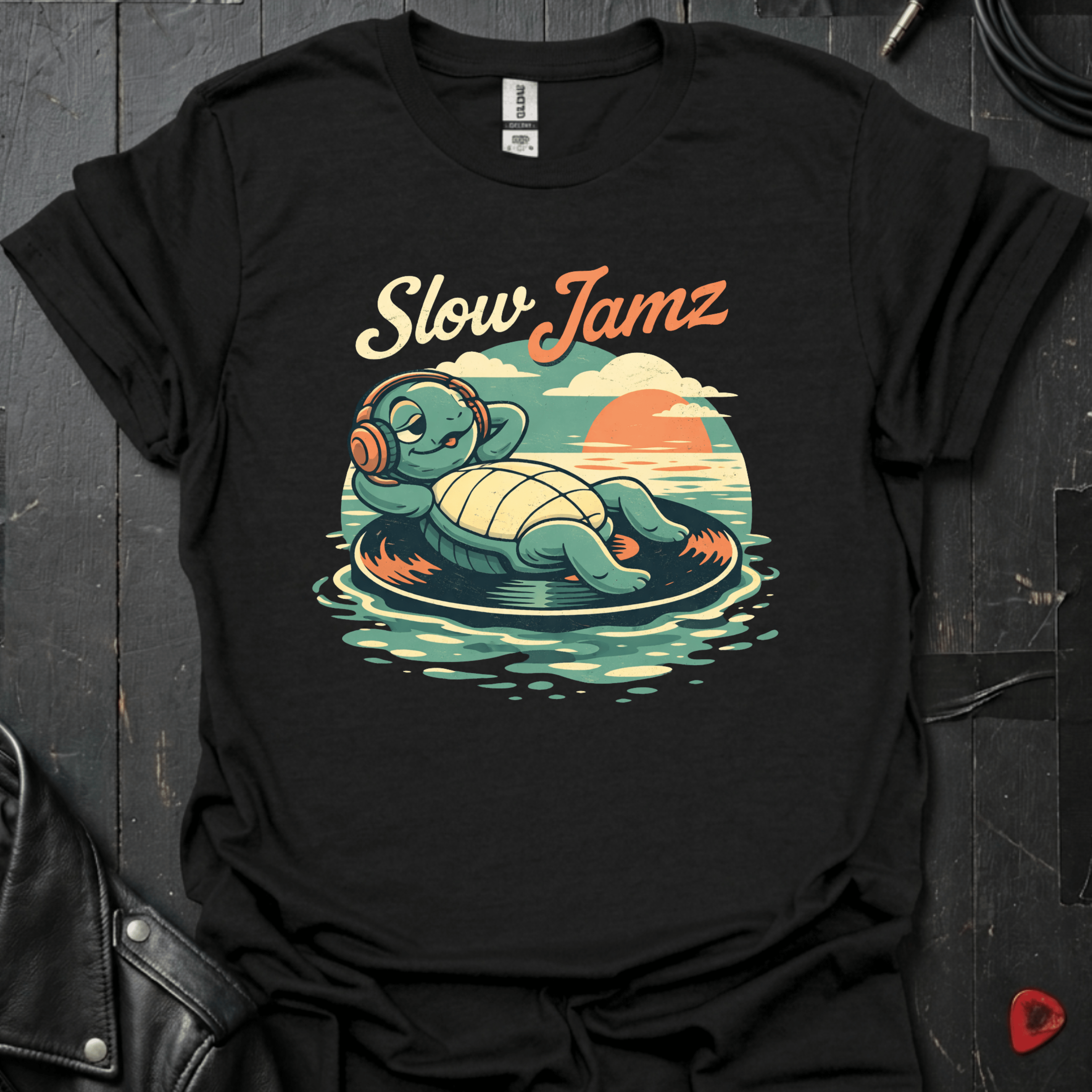 Slow Jamz T-Shirt - Black - T-Shirt