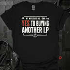 Yes To Buying LP T-Shirt - Black - T-Shirt