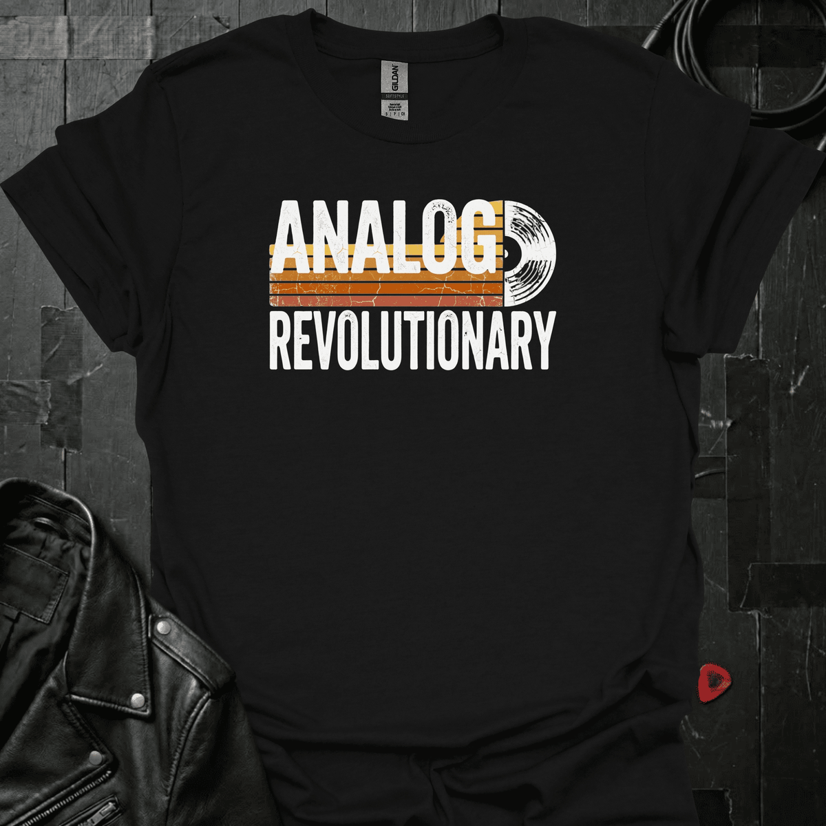 Analog Revolutionary T-Shirt - Black - T-Shirt
