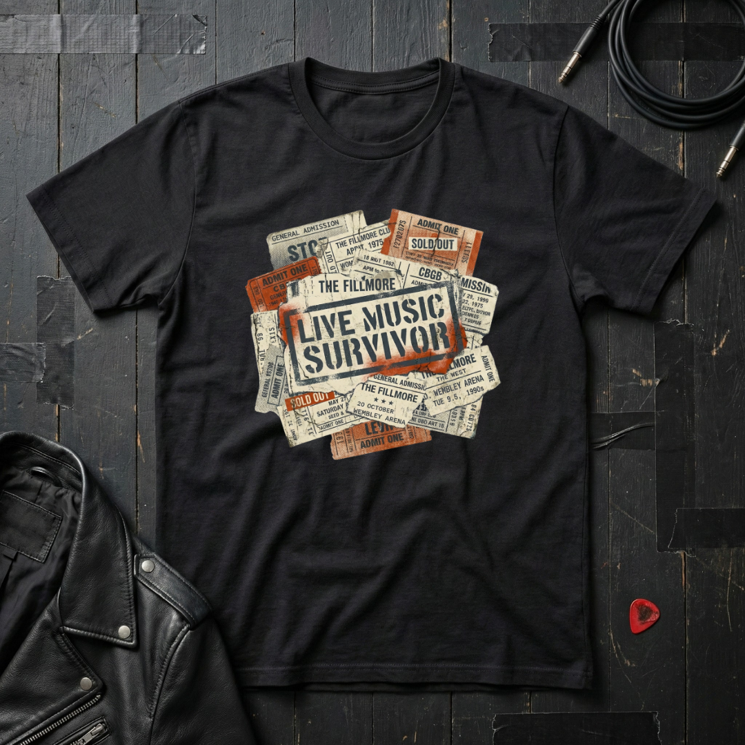 Live Music Survivor T-Shirt