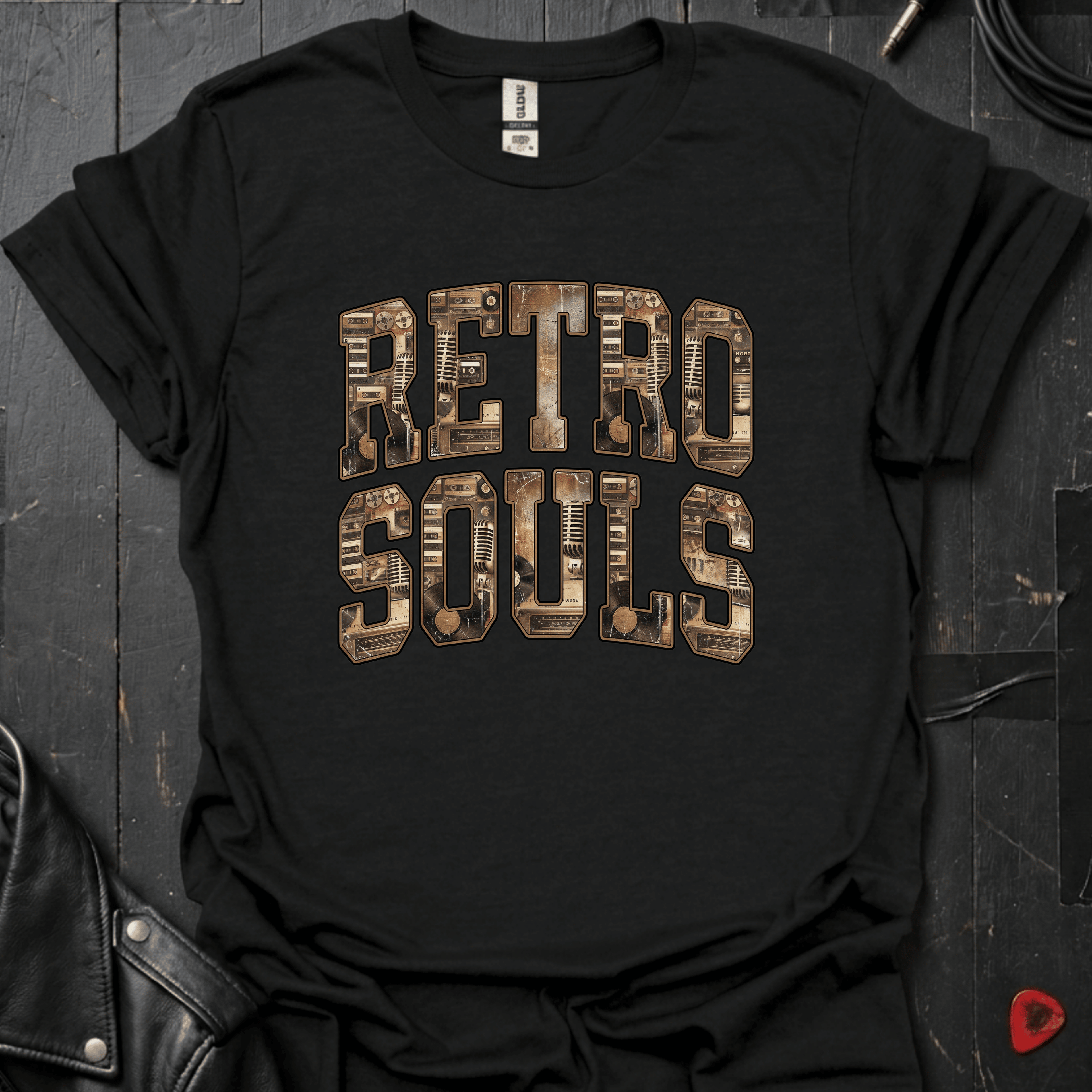 Retro Souls T-Shirt - Black - T-Shirt