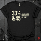 High Fidelity Audio T-Shirt - Black - T-Shirt