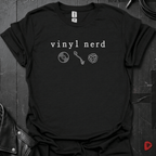 Vinyl Nerd T-Shirt - Black - T-Shirt