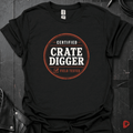 Certified Crate Digger T-Shirt - Black - T-Shirt