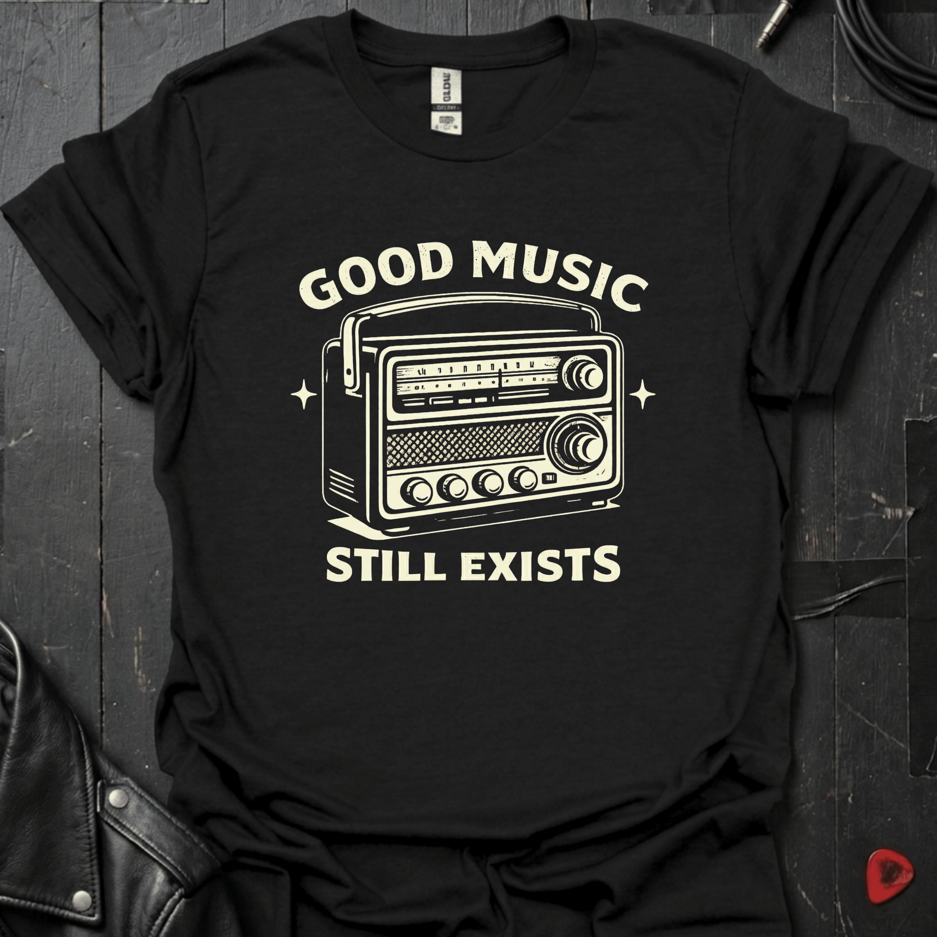 Good Music Still Exists T-Shirt - Black - T-Shirt